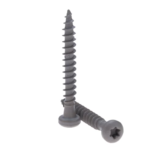 Houtschroefjes, 5mm x 50mm TORX, Semi-Round Head, C4 Corrosiebescherming, Zelfboren, Roestvrij staal, Gegalvaniseerd, voor buiten, Dekking, Scherm, Buitenhoutschroeven 5x50mm - Verpakking van 250