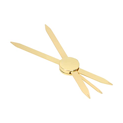 Kompas wenkbrauw lineaal, verstelbare nauwkeurige positie van roestvrij staal materiaal Golden Kompas Design Brow Meethulpmiddel 3