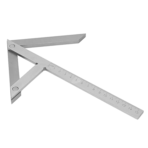 Centering Hoekmeter roestvrij staal Centering vierkanten Zoek houtbewerkingscentrum Meetinstrument voor de bouw Protractor ronde plaat 150x130m m 5