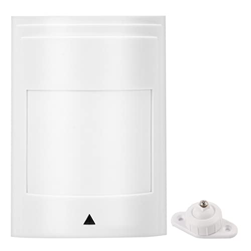 Wired Motion Sensor Wired Passive Infrarood Bewegingssensor Dual Pir Detector Waarschuwing Alarm Beveiliging Systeem 12V, Wit