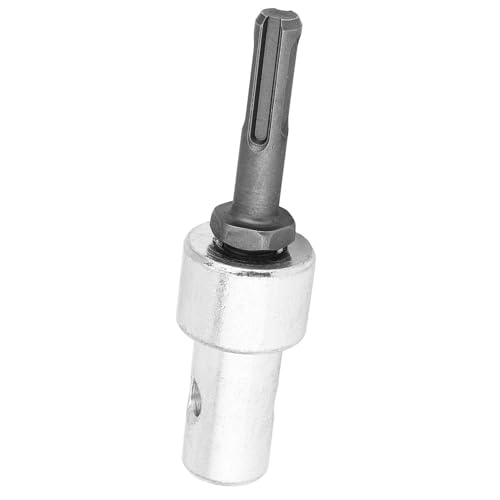 Drill Adapter voor elektrische boor naar Aarde Auger Connector Arbor Ronde Shank 2 Pit 2 Slot