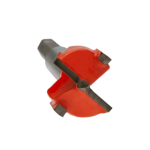 Forstner Drill Bit 1PCS 18mm Houten Cutter Bore Hole Tool Hinge Houtwerk Boring Kit voor houtbewerking DIY Gereedschapskast Hingen Montageplaten Keuken Cupboard Houten Meubilair Carbide Steel (18x90mm) 5