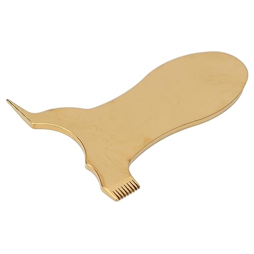 T V Y Vorm Comb - Gold Lash Lift Brush - Grafting Lash Lift Comb - Pering Tinting Curling Extensions Supplies Tool (T) 4