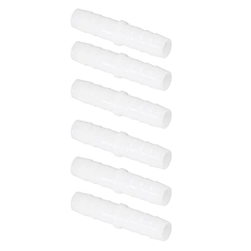 Kunststof slang Connector Past Schlauchverbinder 10mm PE 10st Plastic slang Connector Fitting Straight Equal Barbed Wire Splicer Mender Jointion Adapter Schlauchverbinder 5mm Gerade