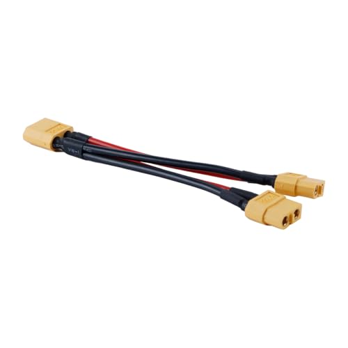 XT60 Y Splitter Parallel Battery Connector Adapter 14AWG 10cm Kabel voor RC Modellen Voertuigen Drones Opladen Batterijen