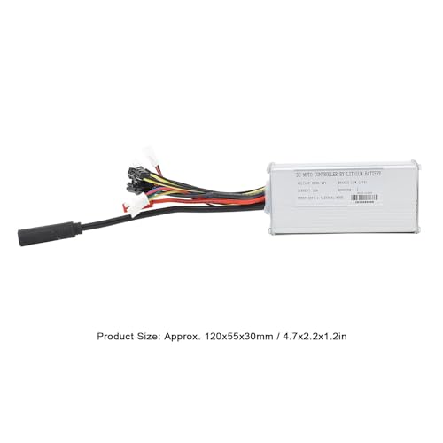 Elektrische fiets controller, Rubber Aluminium 36V 48V Brushless Motor Controller voor 22A 500W Motor 3