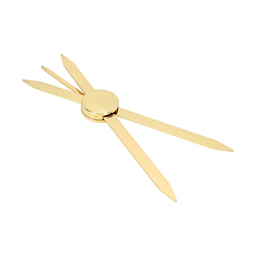 Kompas wenkbrauw lineaal, verstelbare nauwkeurige positie van roestvrij staal materiaal Golden Kompas Design Brow Meethulpmiddel 5