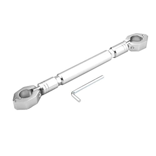 Motorrijwiel Balance Bar, Aluminium Motorfiets Balance Handlebar Cross Bar Motorfiets Accessoires(Zilver)