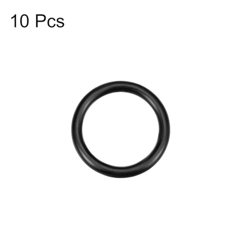 Verpakking van 10 Nitrile Rubber O-ringen, 40mm OD × 30mm Binnendiameter × 5mm Dikte, Afdichtingsring set voor slangen, bevestiging, auto en sanitaire - Metrische verzegelingssysteem 3