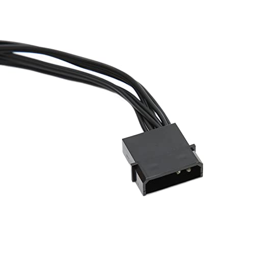 PWM Fan Splitter Black Duurzame 3 PIN Extension Power Cable voor Desktop Computer, Verhoog de luchtstroom voor PC Fan, Computer Accessoires 5