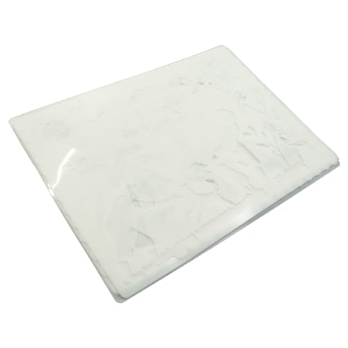 Zee 9PCS Sport Holle Plastic Template A4 Karakter Familie Thema Schilderen Template DIY Album Schilderen set