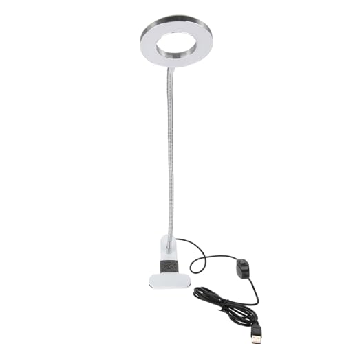 Clip Licht Wit Make-up Lamp LED USB Plug-In Opvouwbare Tattoo Lamp 2 Kleuren Verstelbaar voor make-up, Tattoo, Manicure, Lash, Extensions, Klemlamp, Bed, Kinderen, USB-leeslamp, Klem