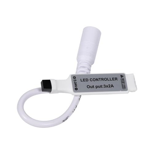 Infrarood afstandsbediening RGB LED-controller, Helderheid/Kleurregeling, Mini-formaat voor Stripverlichting, Wandringen, Glazen Gordijnverlichting, Vakantiedecoraties 4