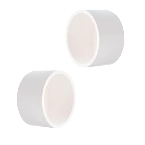 1 stuk PVC pipe caps 110 mm, afvoerbuis eindkap dop plastic pluggen