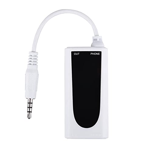 Converter voor elektrische gitaarbass naar mobiele telefoonconnector, Perfecte geluidseffecten bereiken, Compatibel met IOS/Android