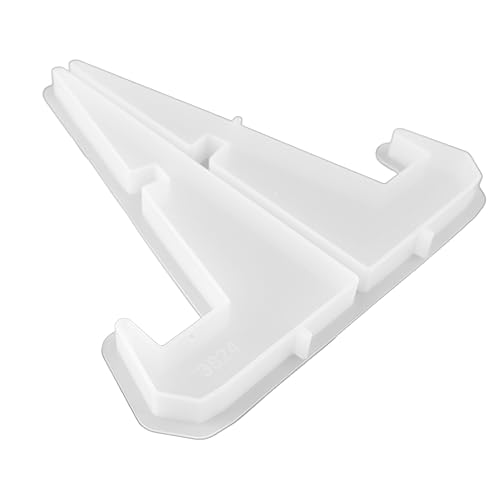 Plate Stand, Siliconen Vorm, Hars Plate Stand, DIY Flexibiliteit Duurzaamheid, Mobiele telefoonhouder, Harsvorm voor Office Restaurant Boekwinkel (S)
