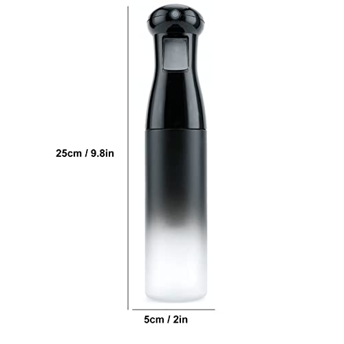 Haarsprayfles, 300ml Lege Spray Bottle Mist Continue Spray Bottle Continuous Water Mister Spray Bottle Lege Mist Curly Haarspray Bottle voor Taming Haar, Atomizer Spray Bottle 5