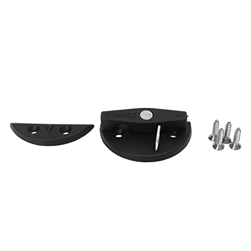 4 Sets Bootdeurkast Hatch Ronde Rotary Twist Vangst klok, 59 X 59mm Spiegel Afwerking Marine Graad 316 Roestvrij staal Twist Latch 4