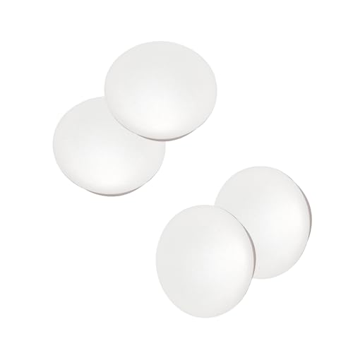Verpakking van 15 witte blinde pluggen Plastic hoescaps voor meubels Drill Hole Cover Caps 25mm