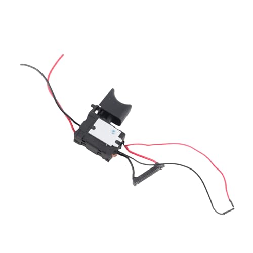 Trigger switch Draadloze Lithium Batterij Boorsnelheidsregeling, 7.2-24V Elektrische Drill Trigger Switch met licht, zwart 3