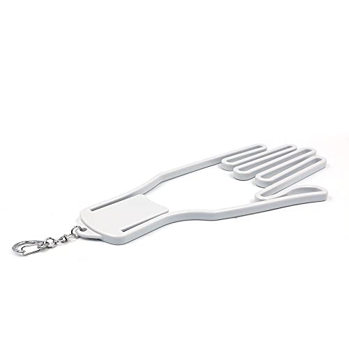 2Pcs Golf Handschoenen Stretcher Paar houder Hanger Keeper droger Shaper Tool Accessoires Handschoen Ondersteuning Frame Guardian Haak aan tas Gifts voor mannen Vrouwen Golfer