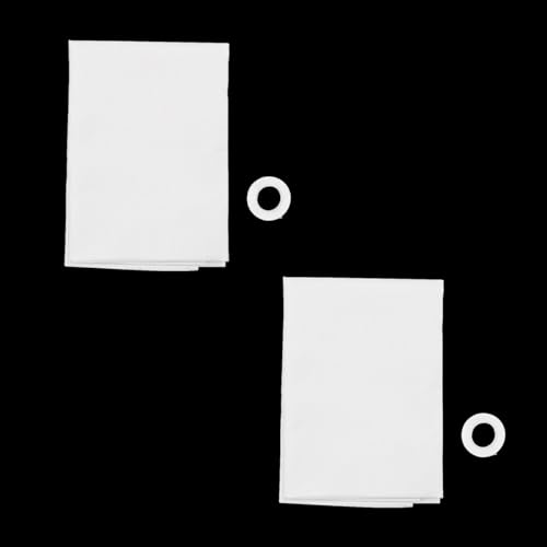 2 Sets Blanco Banner Vlaggen 180 X 60 cm Banner wit om te schilderen voor DIY Outdoor Wall Aanmelden Outdoor Event Weergave