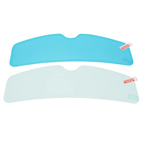 Motorhelm Regenbestendig Anti-Mist Visor Filmset, 24,5cm 9.6in Windschild Helm Anti Mist Film Hoge transparantie Universeel 4