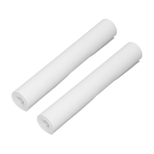 2 Rolls A4 Thermische Printer Papier 210xDia 30 Mm, Trouble-free Design, White Thermal Paper, met duidelijke inhoud afdrukken, voor design sketches, facturen, onderhoudsrapporten