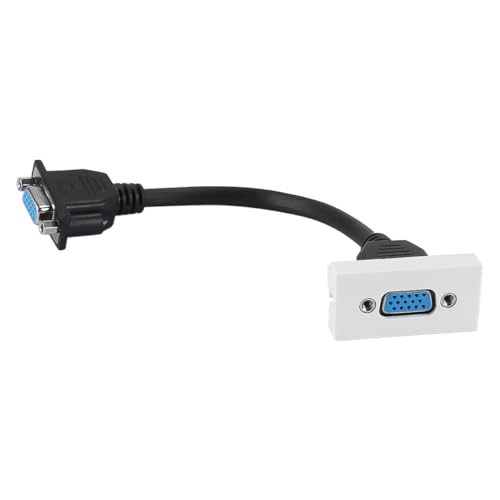 VGA Extension Cable 20cm Man tot vrouw, Video Signal Booster voor Monitors, Projectoren en PC's