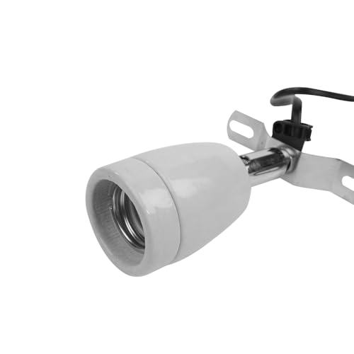 Zee Verwarming Lamphouder E27 Lamp Fitting met kabel 360 Degree Draaibare Lamp Fitting voor Reptielen Warmte Lamp Amfibieën Aquariums