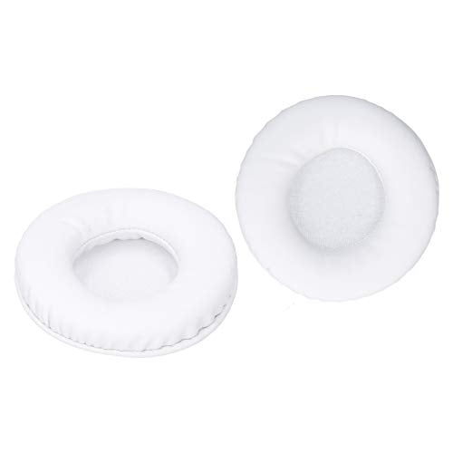 Voor Sony MDR V55 Headphones Pads Headset Ear Covers Faux Leather Spong Foam Headset Pillows Earpad Covers For Athws70 Athws77 Athws99 Mdrv55 Mdrv500 Mdr7502(White) (White) 3