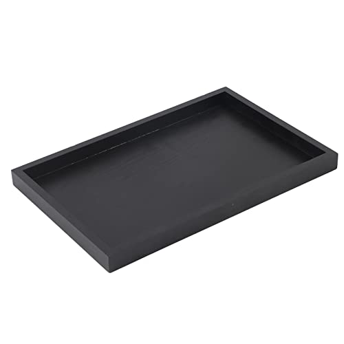Rechthoekig massief hout Thee Koffie Snack Food Tray Plate Restaurant Trays 30 * 20 * 2cm Koffie en Thee Supplies (25 * 18 * 2cm) 5