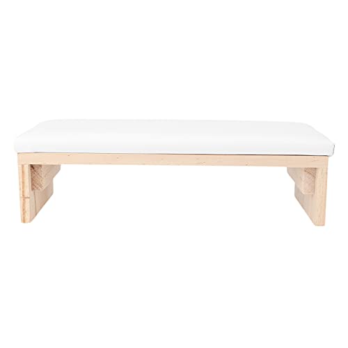 Nagel hand rust, professionele Nagel kunst handkussen zachte PU lederen Nagel armsteun Kussen Manicure hand rust voor Nagels Salon en thuisgebruik(White)