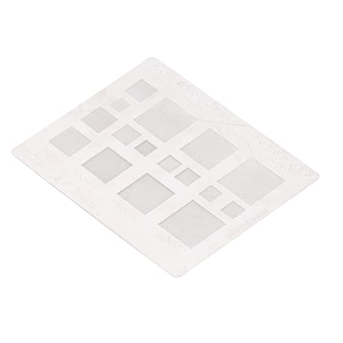 BGA Reballing Stencil, Universal BGA Reballing Stencil Multifunctionele Tin Planting Template voor Phone BGA IC Chips Reparatie, Soldeerstations 3