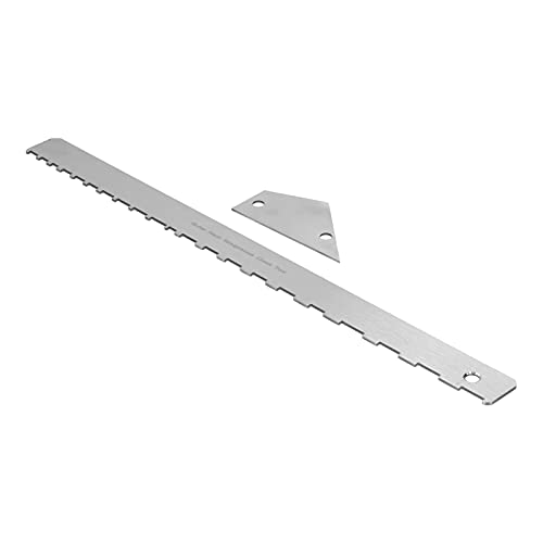 Guitar Neck Heeral, Makkelijk gebruik Roestvrij staal Fret Rocker String hoogtemeter Nauwkeurig Portable voor onderhoud 4
