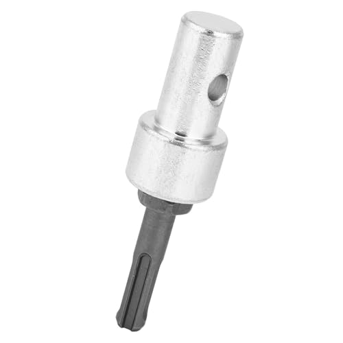 Drill Adapter voor elektrische boor naar Aarde Auger Connector Arbor Ronde Shank 2 Pit 2 Slot 3