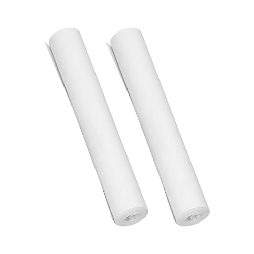 2 Rolls A4 Thermische Printer Papier 210xDia 30 Mm, Trouble-free Design, White Thermal Paper, met duidelijke inhoud afdrukken, voor design sketches, facturen, onderhoudsrapporten