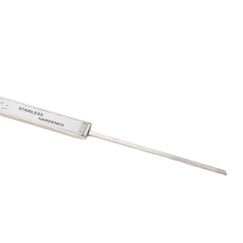 Digital Caliper 12 inch, 300 mm, gehard roestvrij staal, LCD-display, meetbereik 300 mm, voor nauwkeurige metingen van kleine machineonderdelen 3