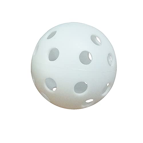 20 Pack Oefening Golfballen, Plastic Airflow Hollow Golfballen voor het besturen van bereik Swing Training Lichtgewicht Training Golfballen Binnenbuiten Gebruik