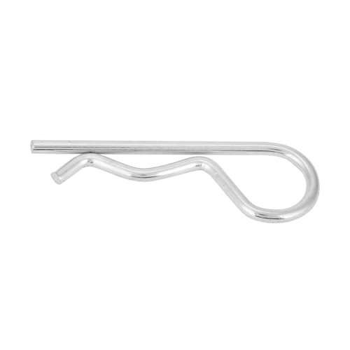 B-type Cotter Pin, 10Scs Hoge kwaliteit Zink B type Cotter Pin Tractor Pen Clips bevestigen Assortiment trekken Bar Spring Clips Haarspeld, Pin, Split Pins (4 * 75mm(10st))