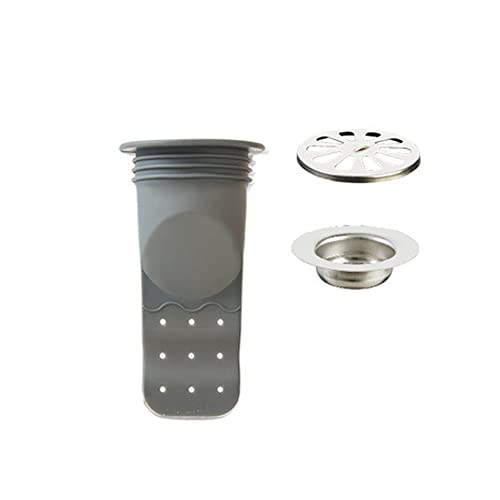 Steel Ring Douche Vloer Drain Backflow Preventie Siliconen Deodorant Pipe Filter One Way Drain Ventielrioolkern 3