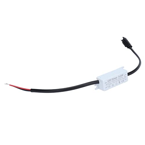 LED driver (1 x 1 W) constante stroom, 300 mA, ingang AC85-265 V, uitgang 2-4 VDC, voeding driver aansluiting