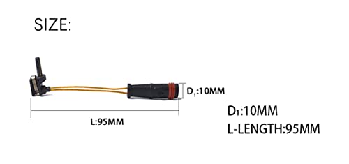 Zee 4Sc voor/achterremkussen Draagsensor 2205400717 2205400617 21154017 1695401617 Fit For W220 W211 W245 W169