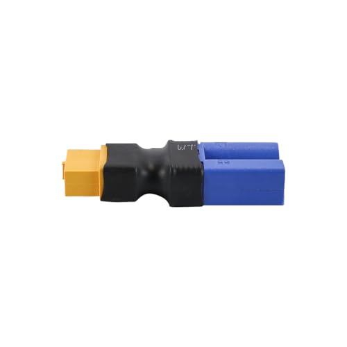 2-Pack XT 60 tot EC 5 Connector Adapter set XT60 man naar EC5 vrouw en XT60 vrouw naar EC5 man voor RC Batterij conversie 4