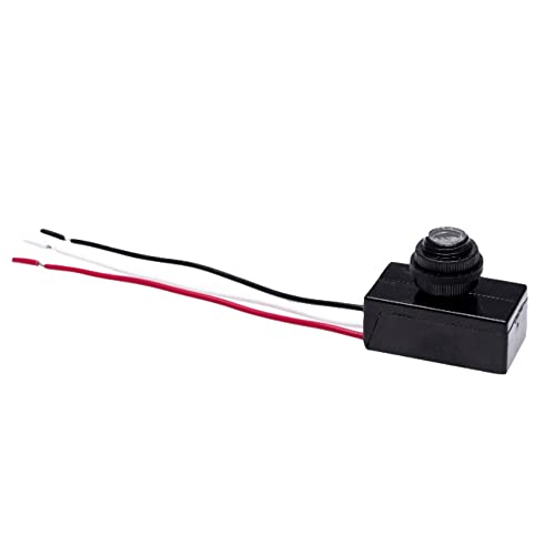 AC 12V-48VDC Optical Switch Dusk to Dawn Knop Inbouw Oogschakelaar voor fotobesturing Fotocelsensor-NK-B/E50 4