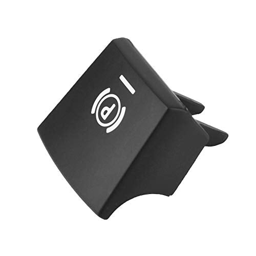 Auto Trim Console Control Electronic Parking Brake Switch Button Cover P-knop Cover Replacement Short Feet for 5 6 Series X2 X4 X5 X6 F07 F10 F12 F16 F25 F26 2015-2019 3