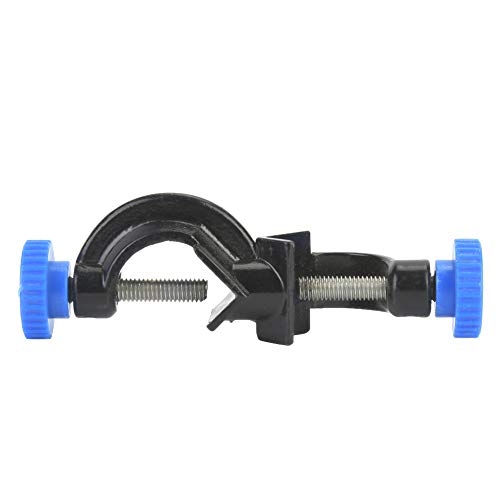 Cross Clamp, 2Pcs Aluminium Sprayed Cross Clamp Stand Clamp houder voor laboratorium, zwart, Classic 3