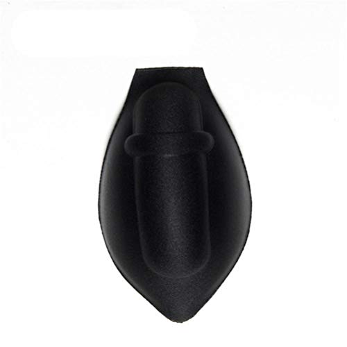 HAOXU Sponge Pad Ondergoed Sexy Briefs Enhancer Cup Mannen Bulge Pouch Front Gewatteerde Onderbroek Zwemkleding Slipje Pad, Zwart, Zwart 3