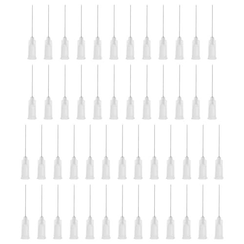 Dull naalden voor spuiten, doseernaalden 1,5 inch, 100 st injectienaalden, 27 G, industriële vloeibare doseernaald met Lure-Lock voor het vullen van vloeibare inkt, lijm