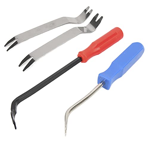 4 stuks Auto Trim Removal Tool Set Interieur venster deur Dash Panel Auto Trim Pry Tool voor auto audio Radio installeren